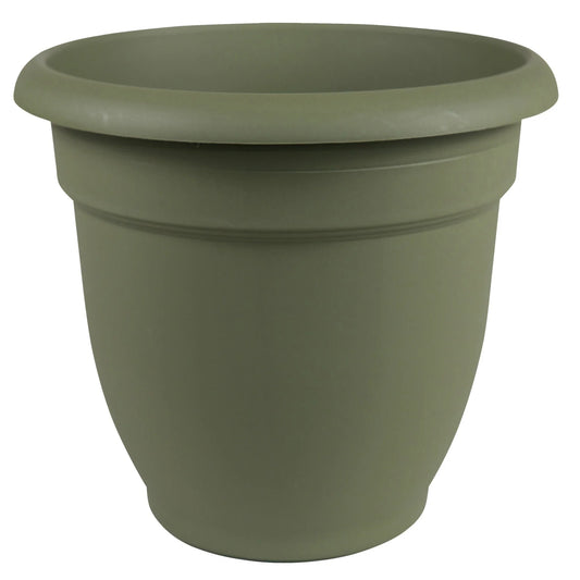 Bloem Ariana Pot Planter: 20" - Living Green - Durable Resin Pot