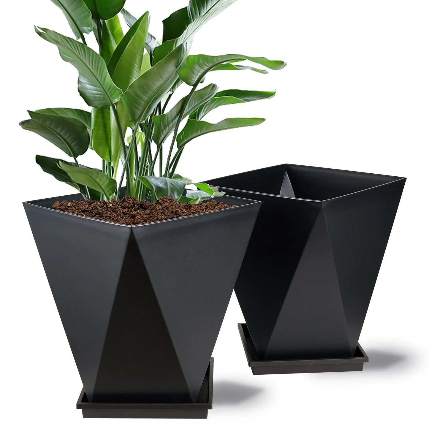 Gardrium Large 13 inch Plant Flower Pots